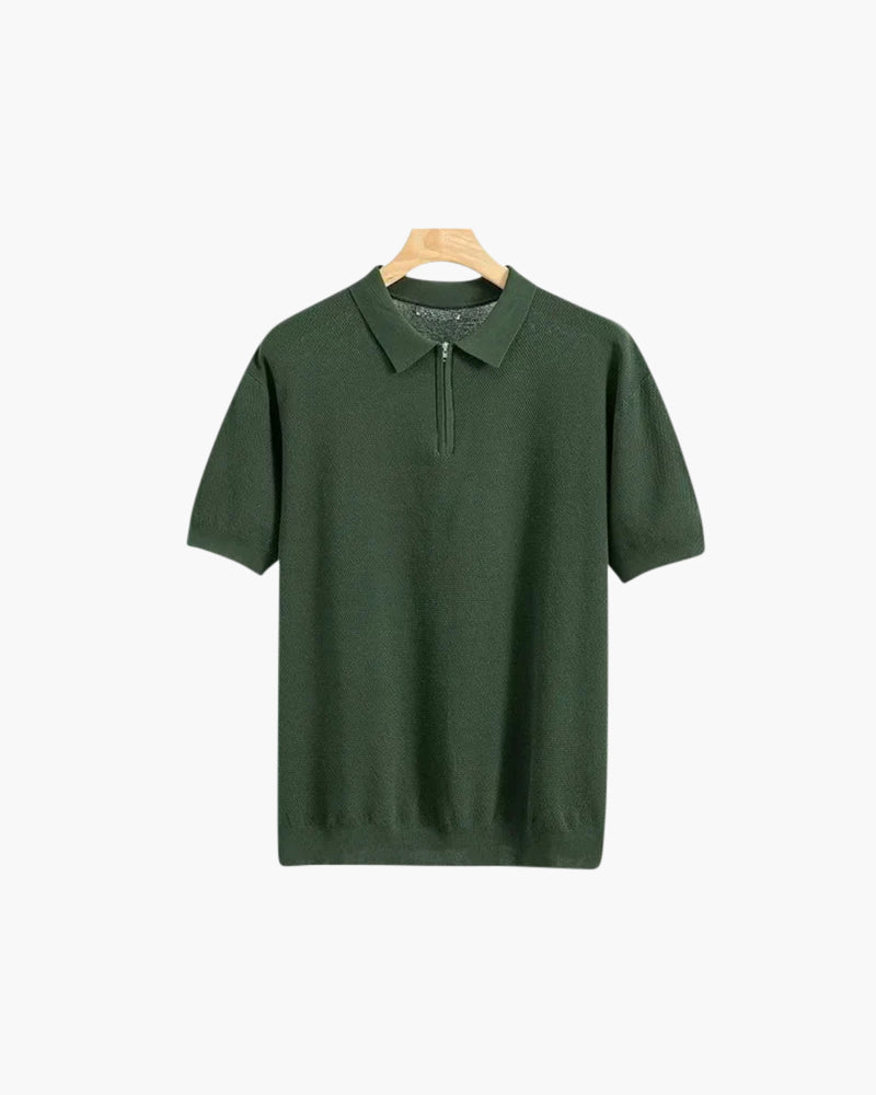 Ibiza Zip Up Polo