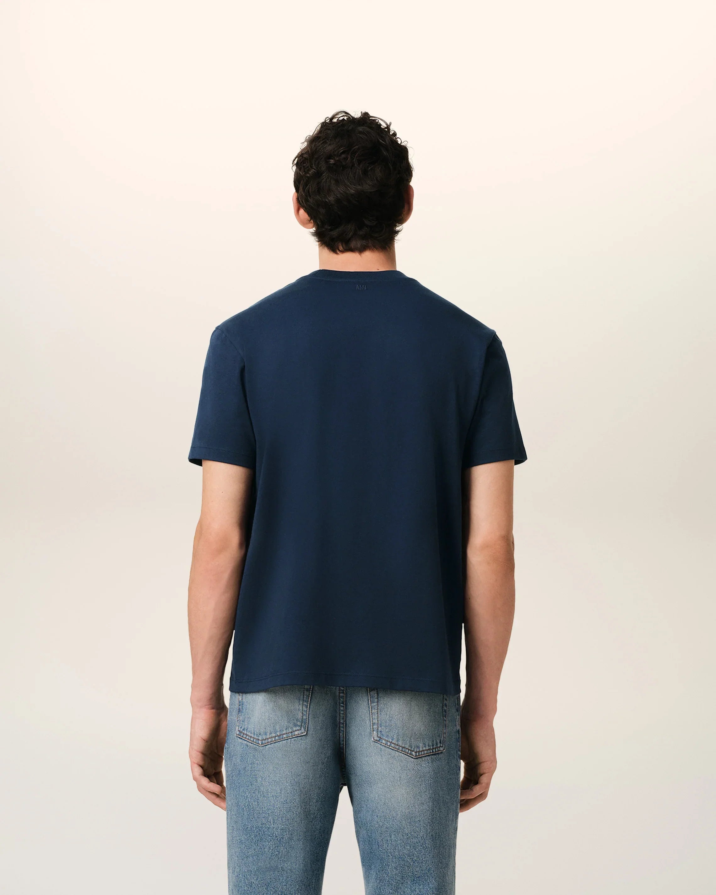 Ami T-shirt with embroidered A-Herz