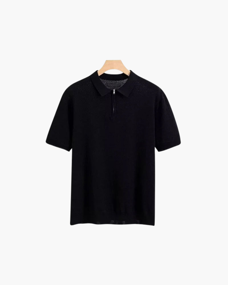 Ibiza Zip Up Polo