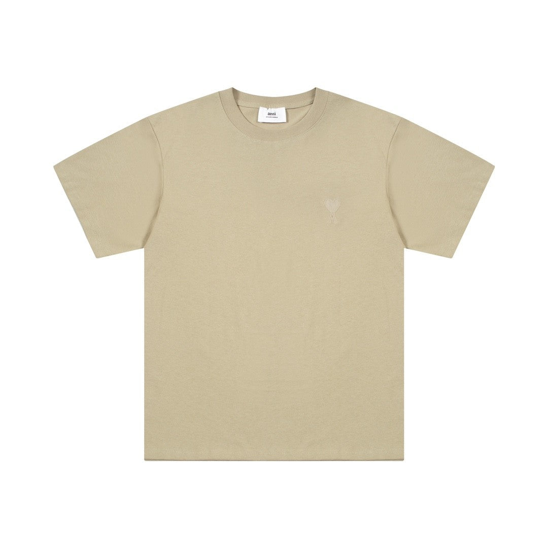 Ami T-shirt with embroidered A-Herz