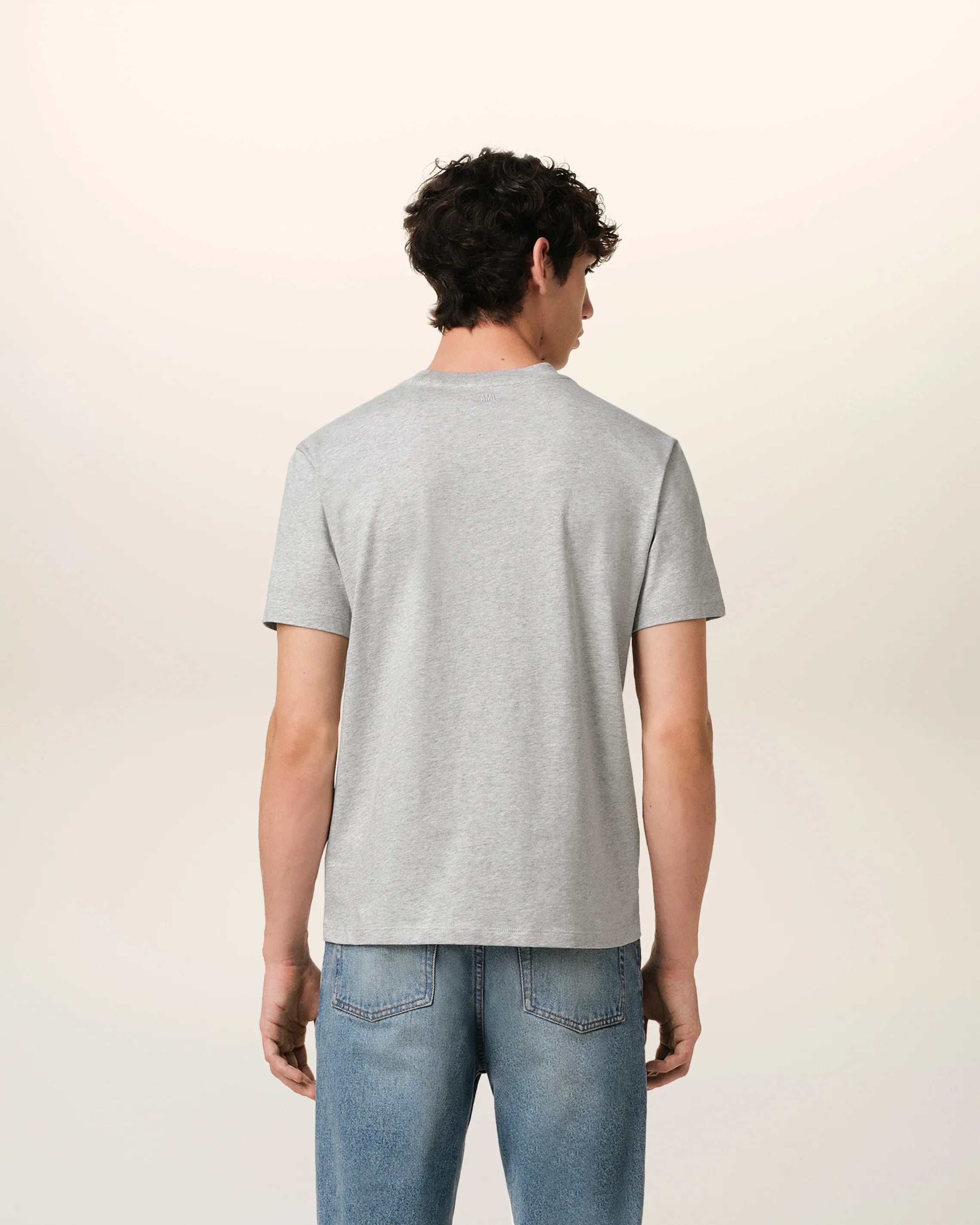 Ami T-shirt with embroidered A-Herz