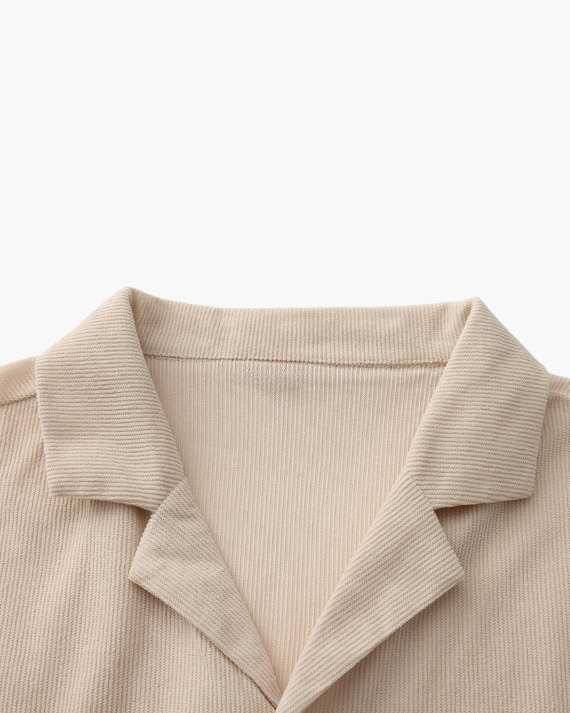 Riviera Corduroy Set in Fluweel