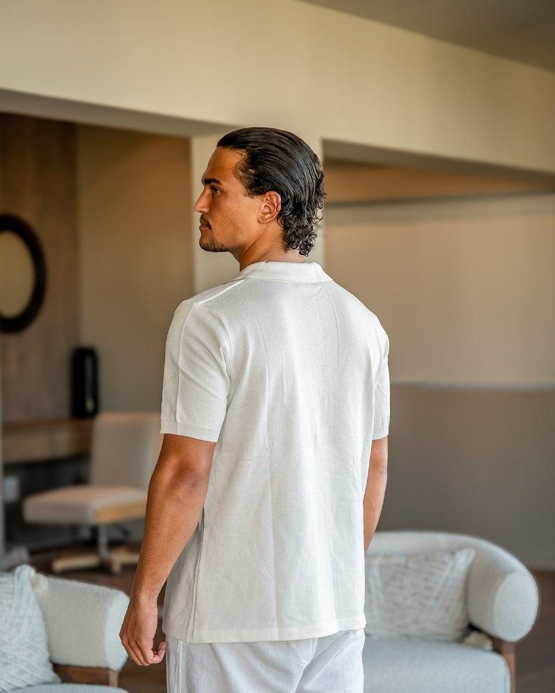 Bradford knitting polo shirt