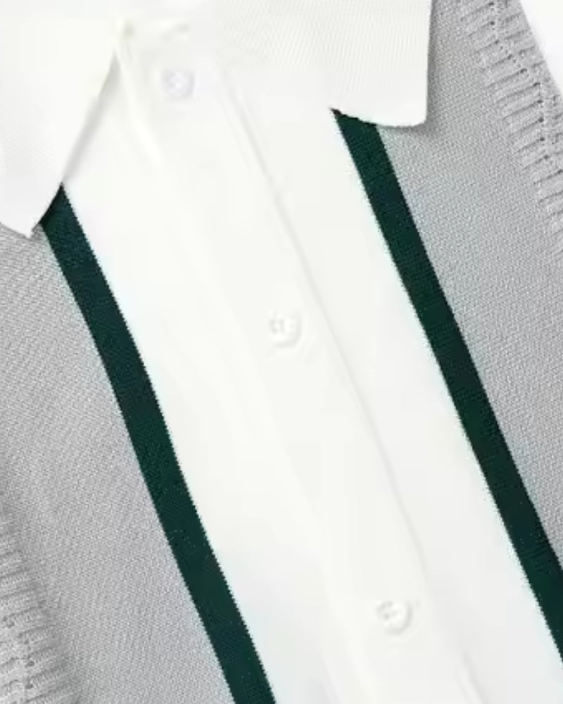 Bradford knitting polo shirt