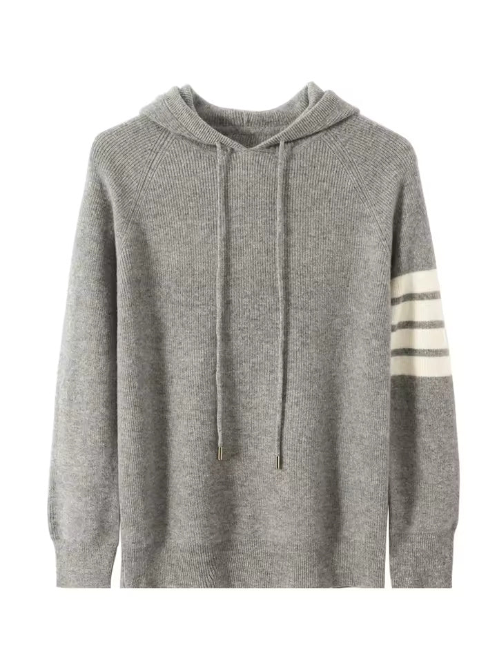 100% Merino Wool Tracksuit Streifen