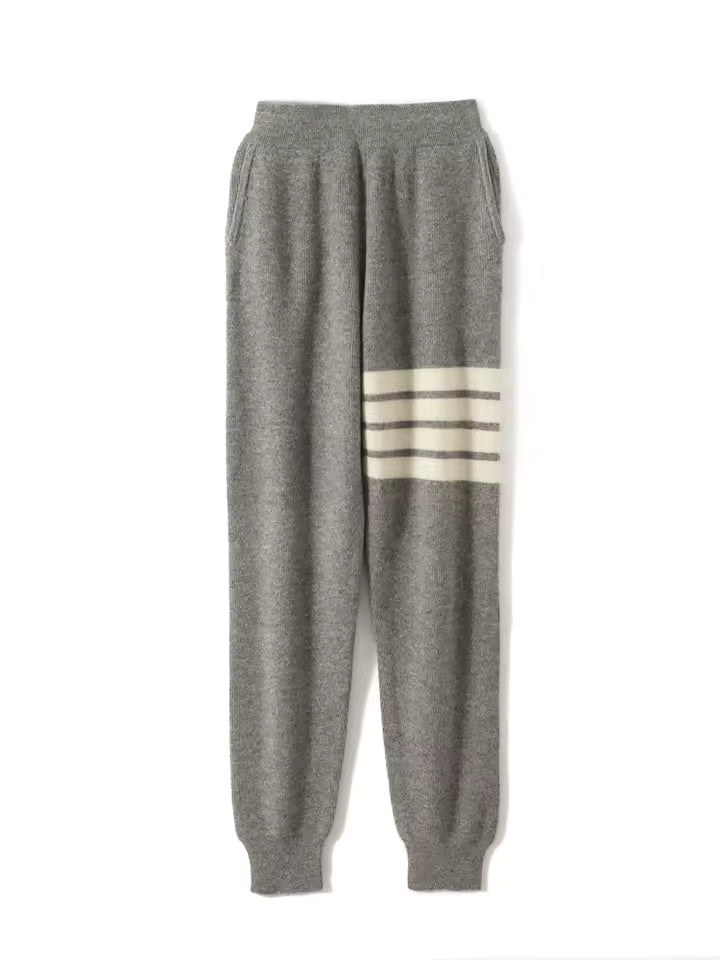 100% Merino Wool Tracksuit Streifen