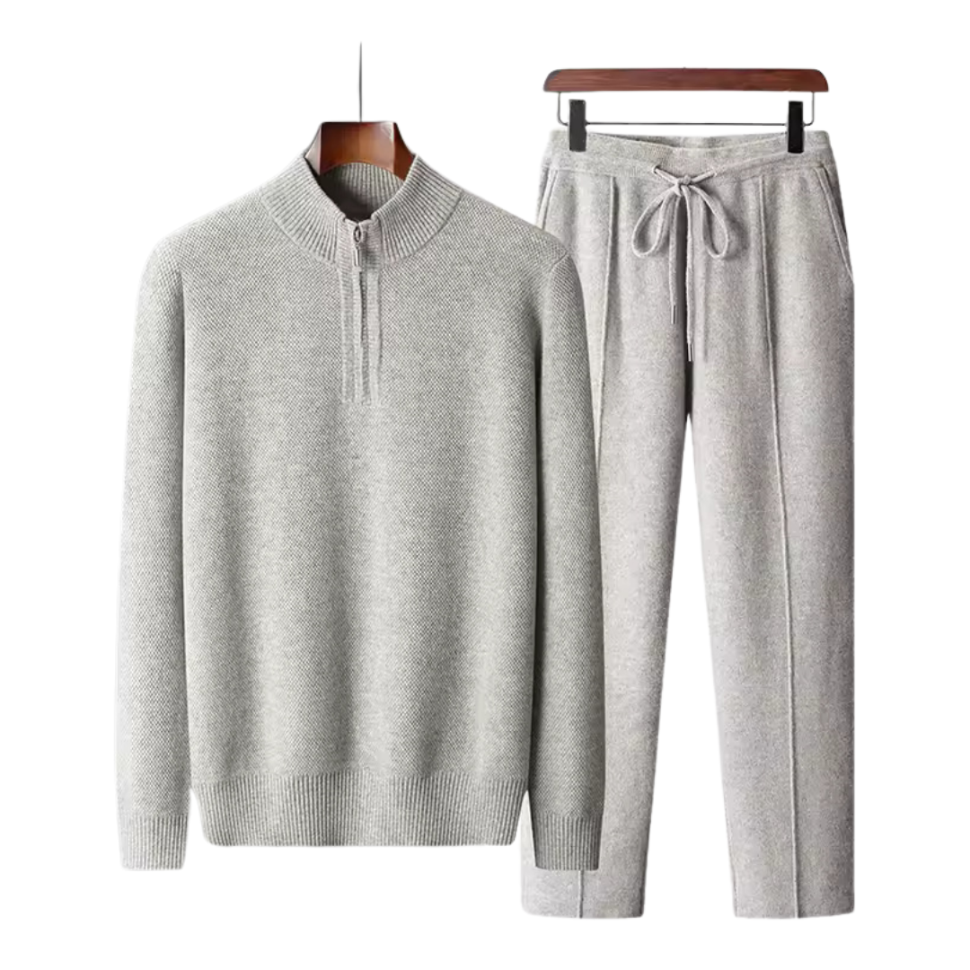 100% Merino Wool Zip up Tracksuit