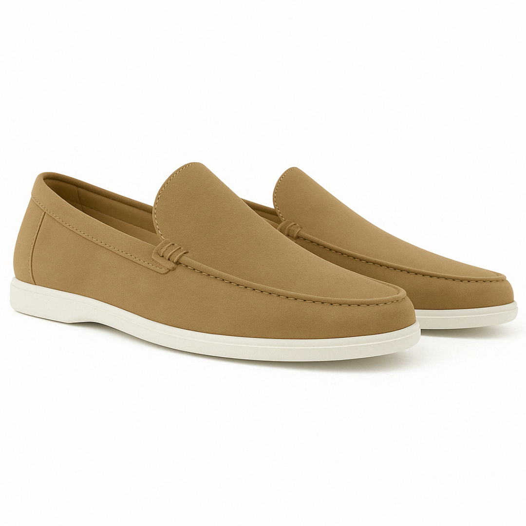 Suède loafers