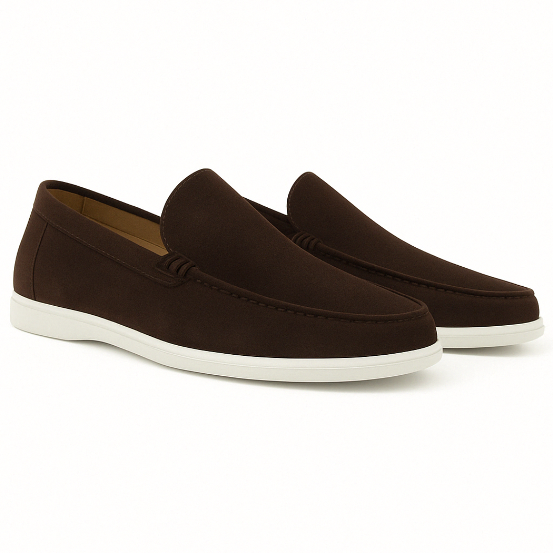 Suède loafers