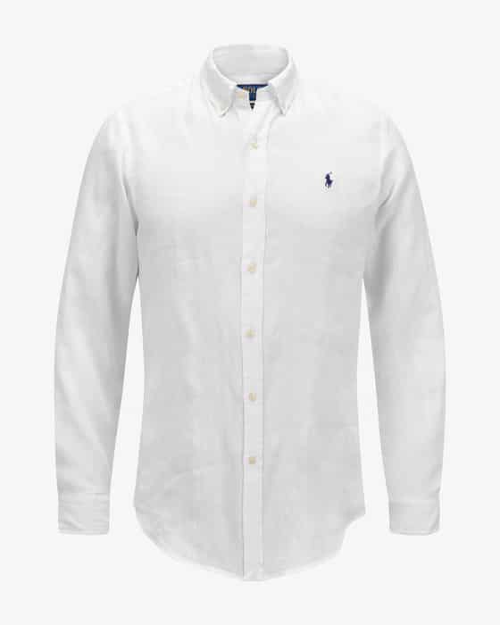 Polo RL Linnen Overhemd Slim Fit