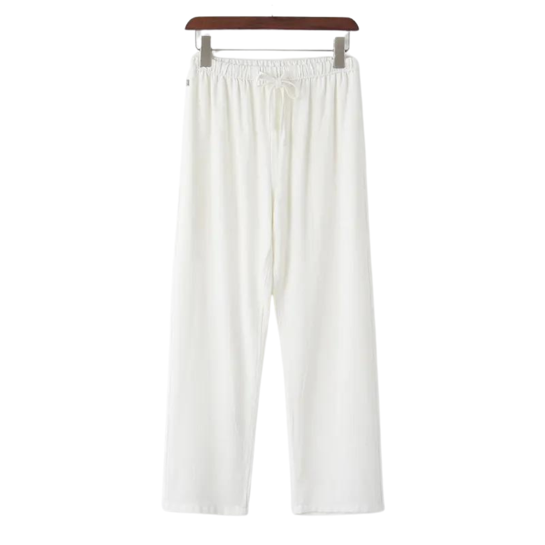 Fez - linen pantalon (oversized fit)