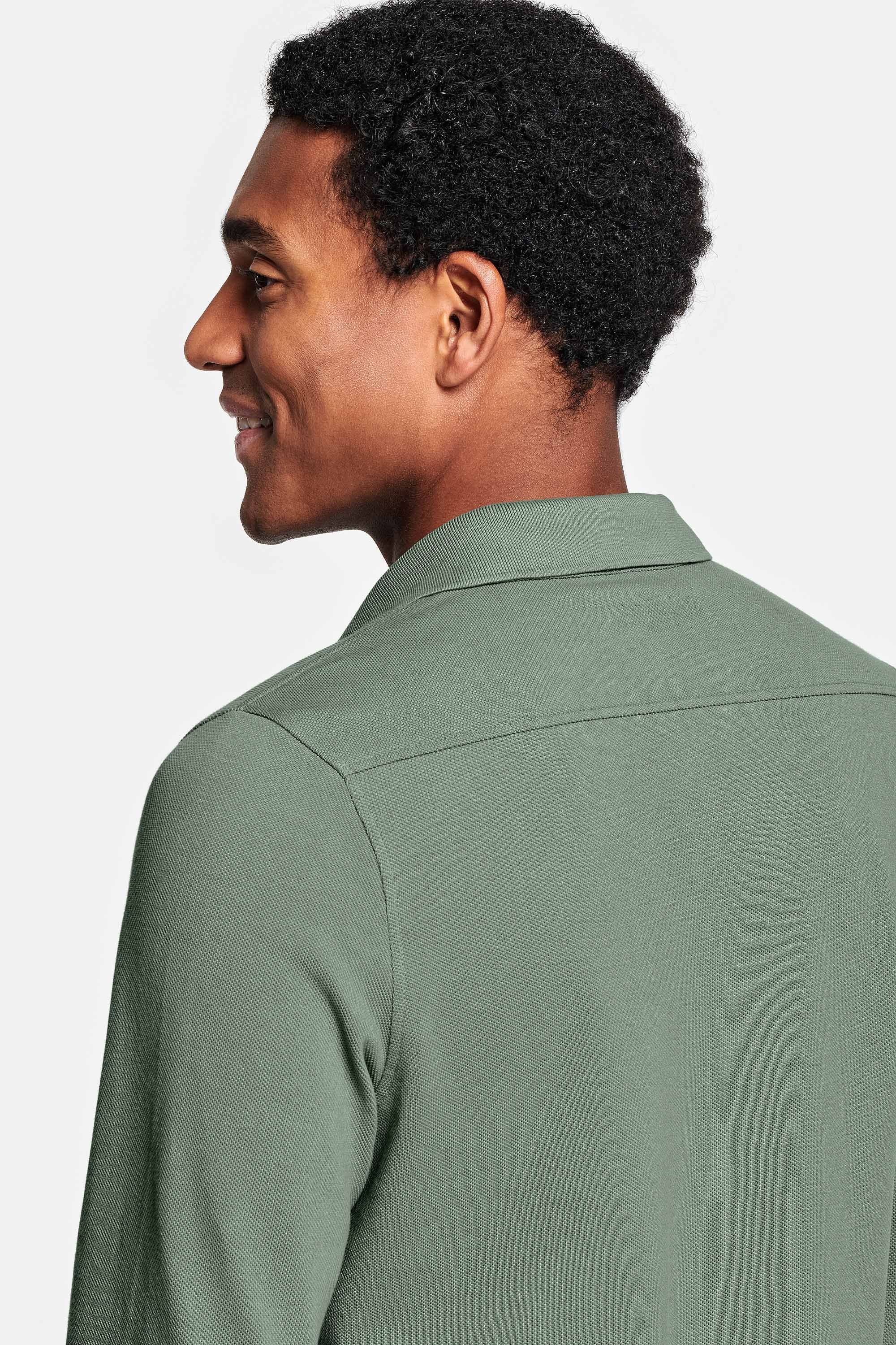 Green Piqué Shirt