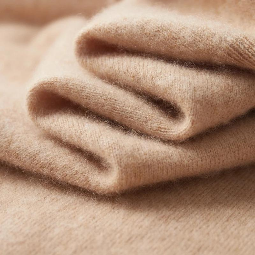 100% cashmere polo zip up up