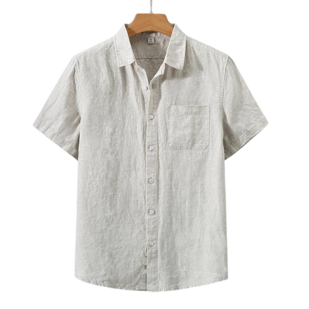Cannes - linen shirt (short arm)