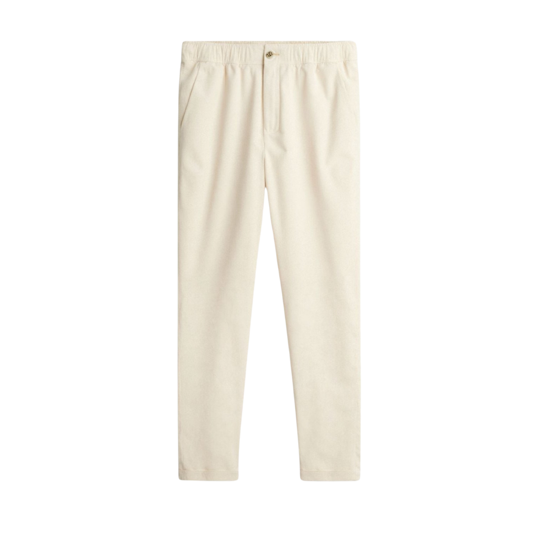 Regular Fit Leinen Loose Pants