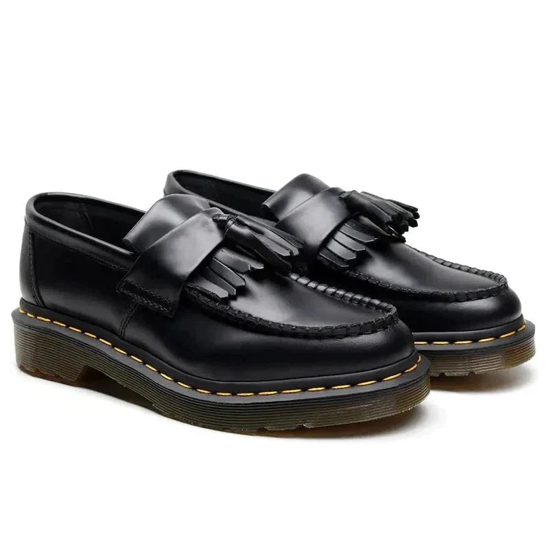 Leren loafers