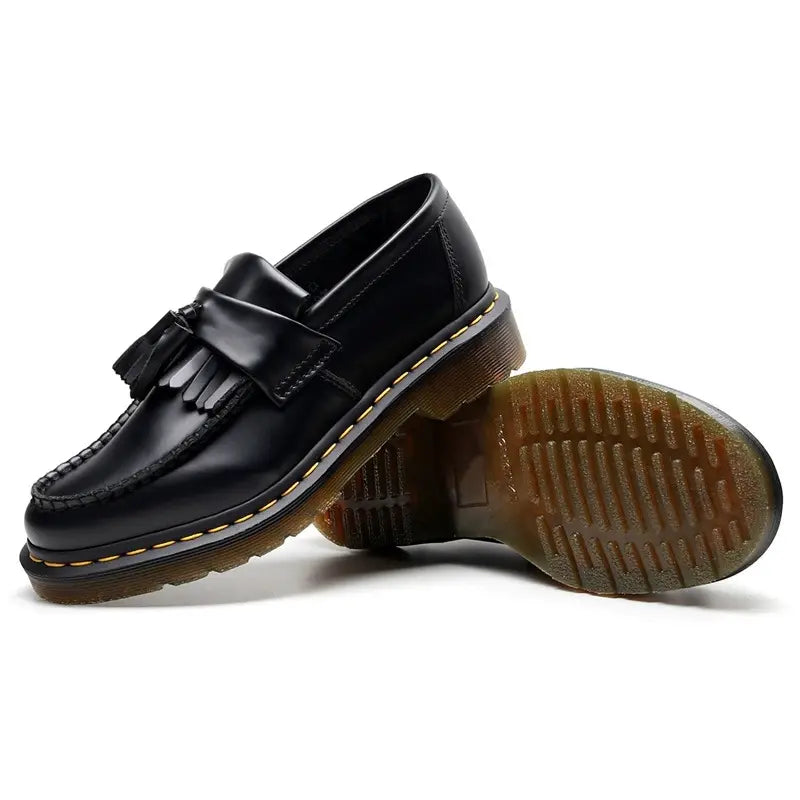 Leren loafers