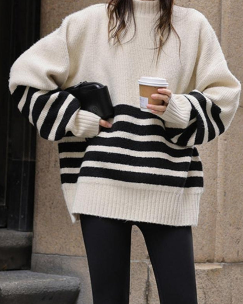 Coastal strip sweater