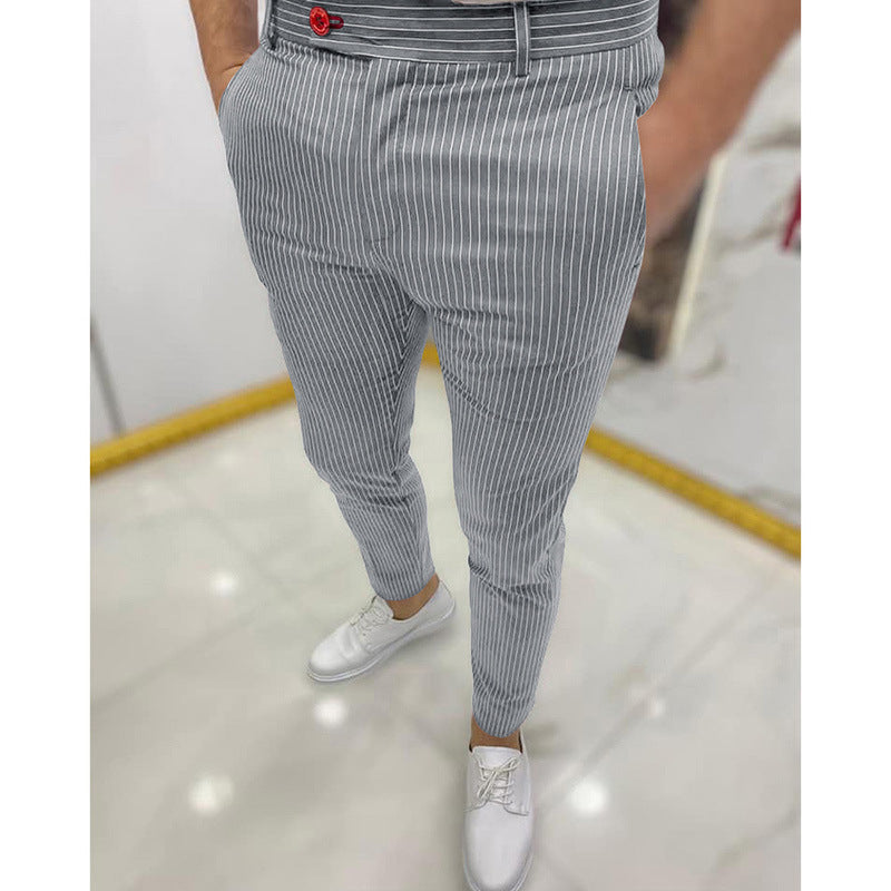 - Slim Fit Casual Pants