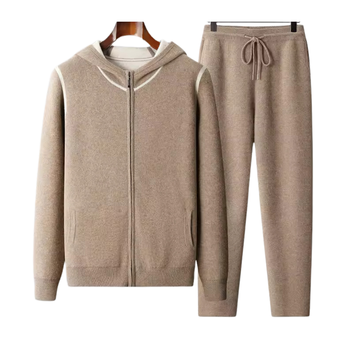 100% cashmere tracksuit