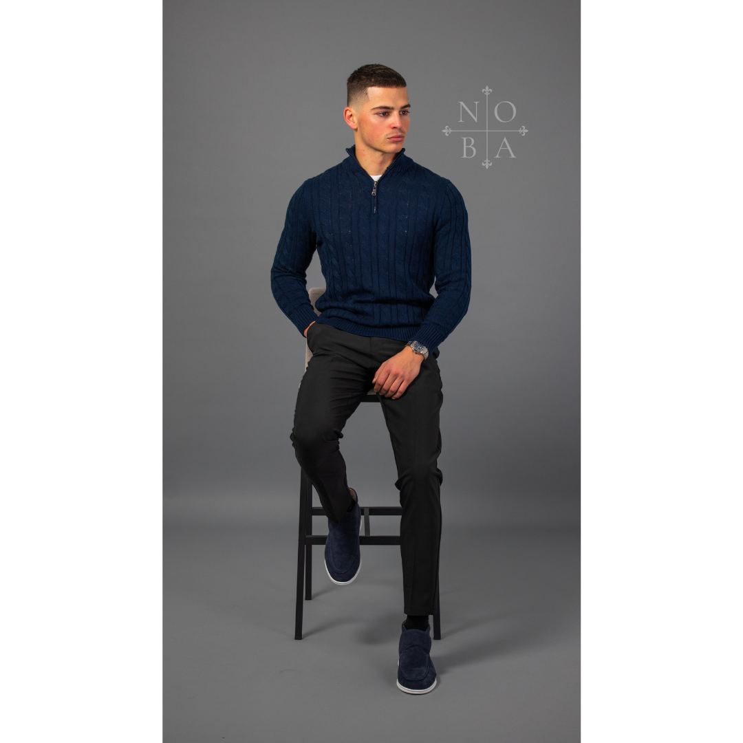 Constance - Half Zip sweater