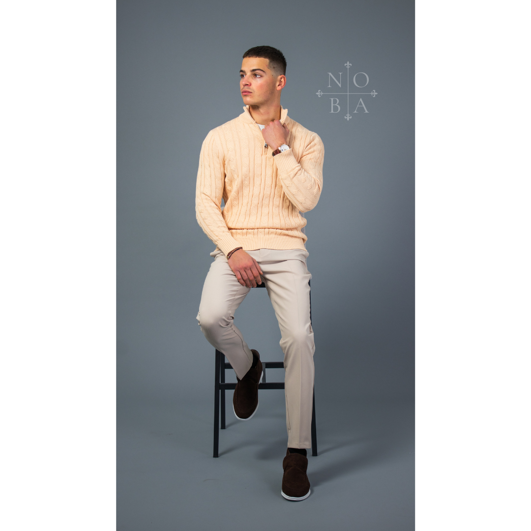 Constance - Half Zip sweater