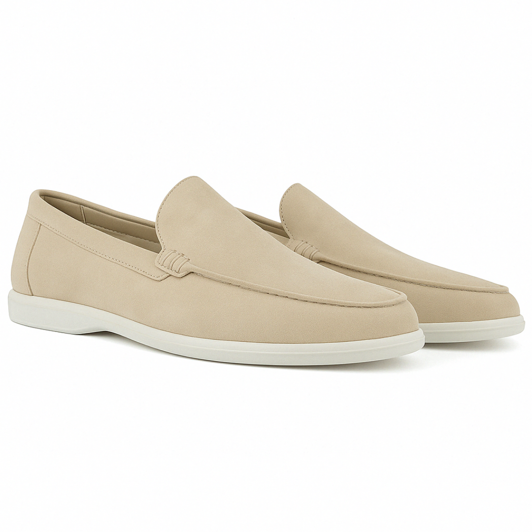 Suède loafers