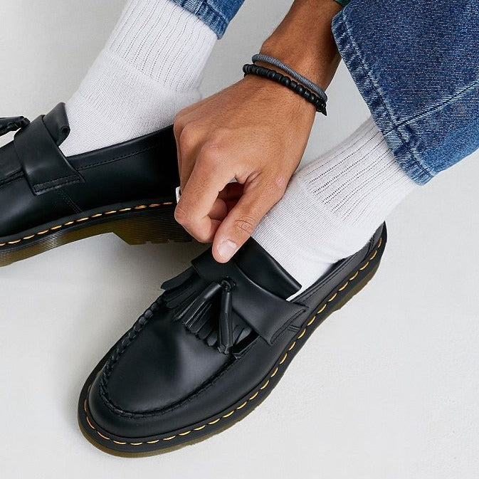 Leren loafers
