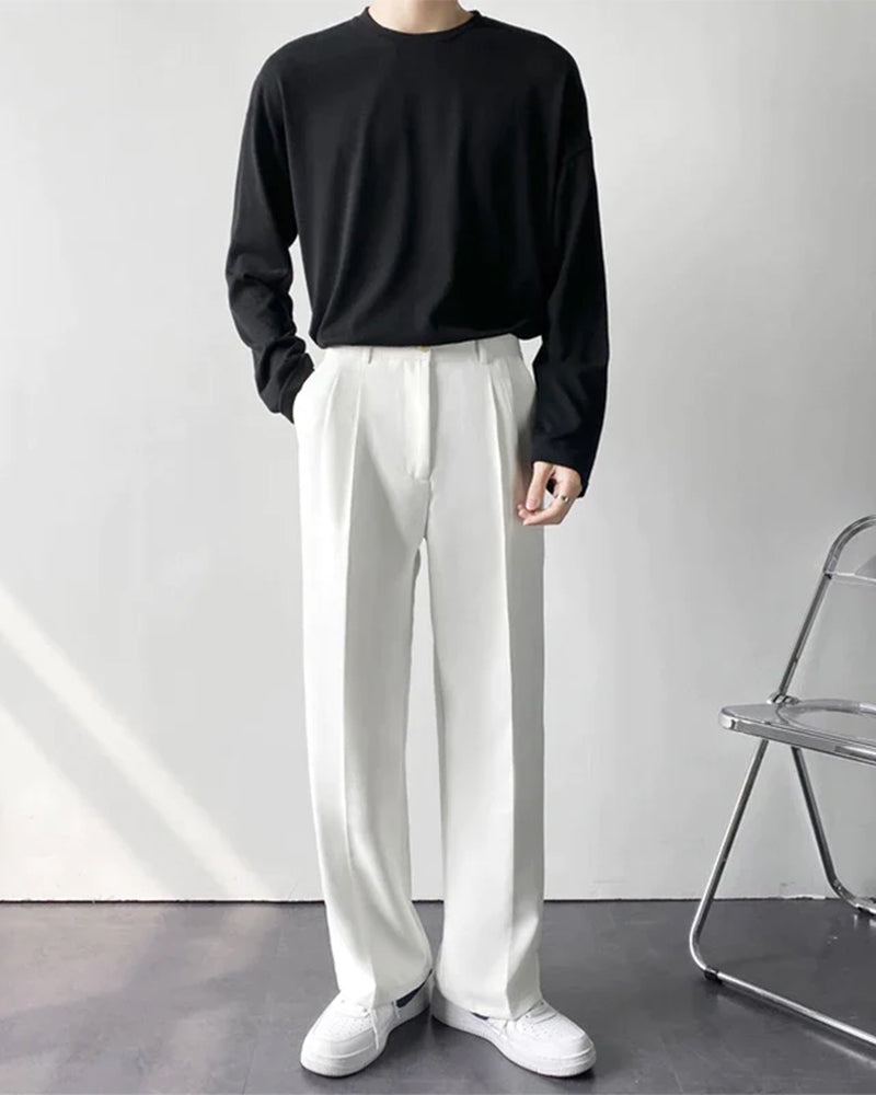 Paris wide cut pants